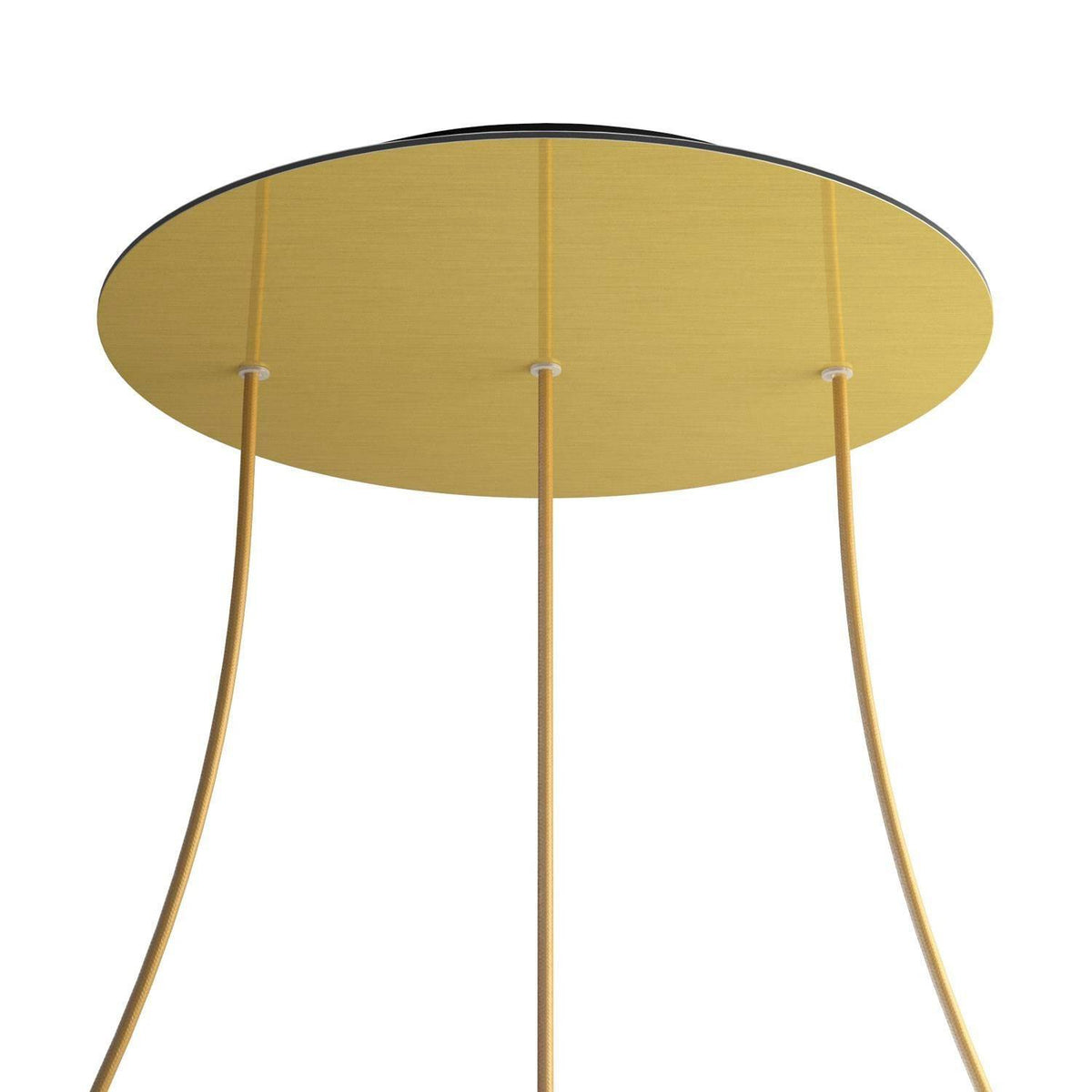 Kruhový stropní baldachýn Rose-One System - průměr 400 mm, kovový materiál