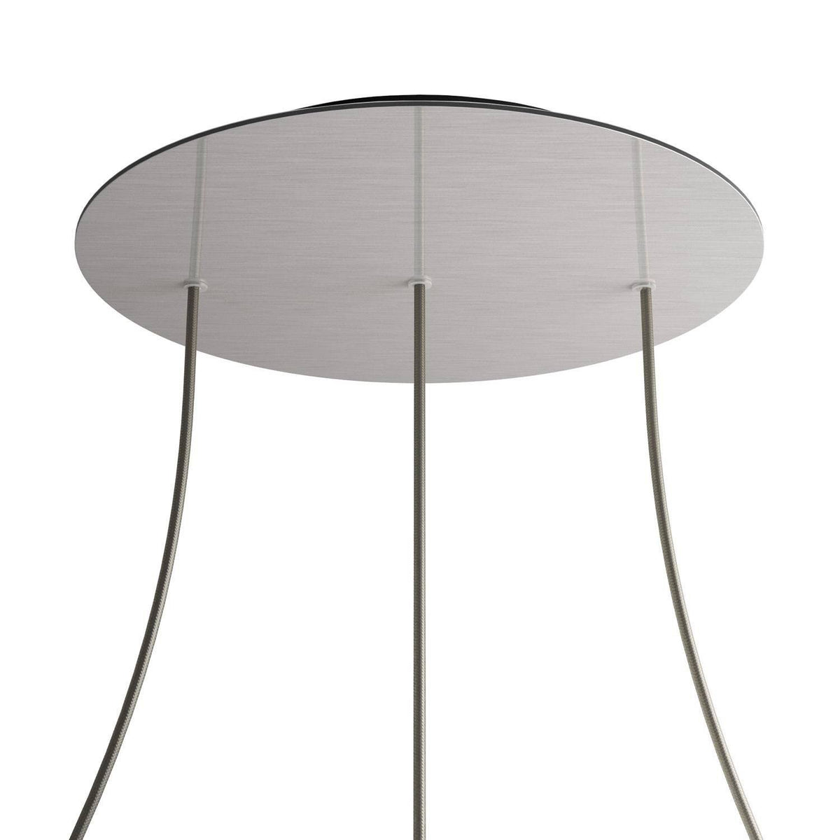 Kruhový stropní baldachýn Rose-One System - průměr 400 mm, kovový materiál