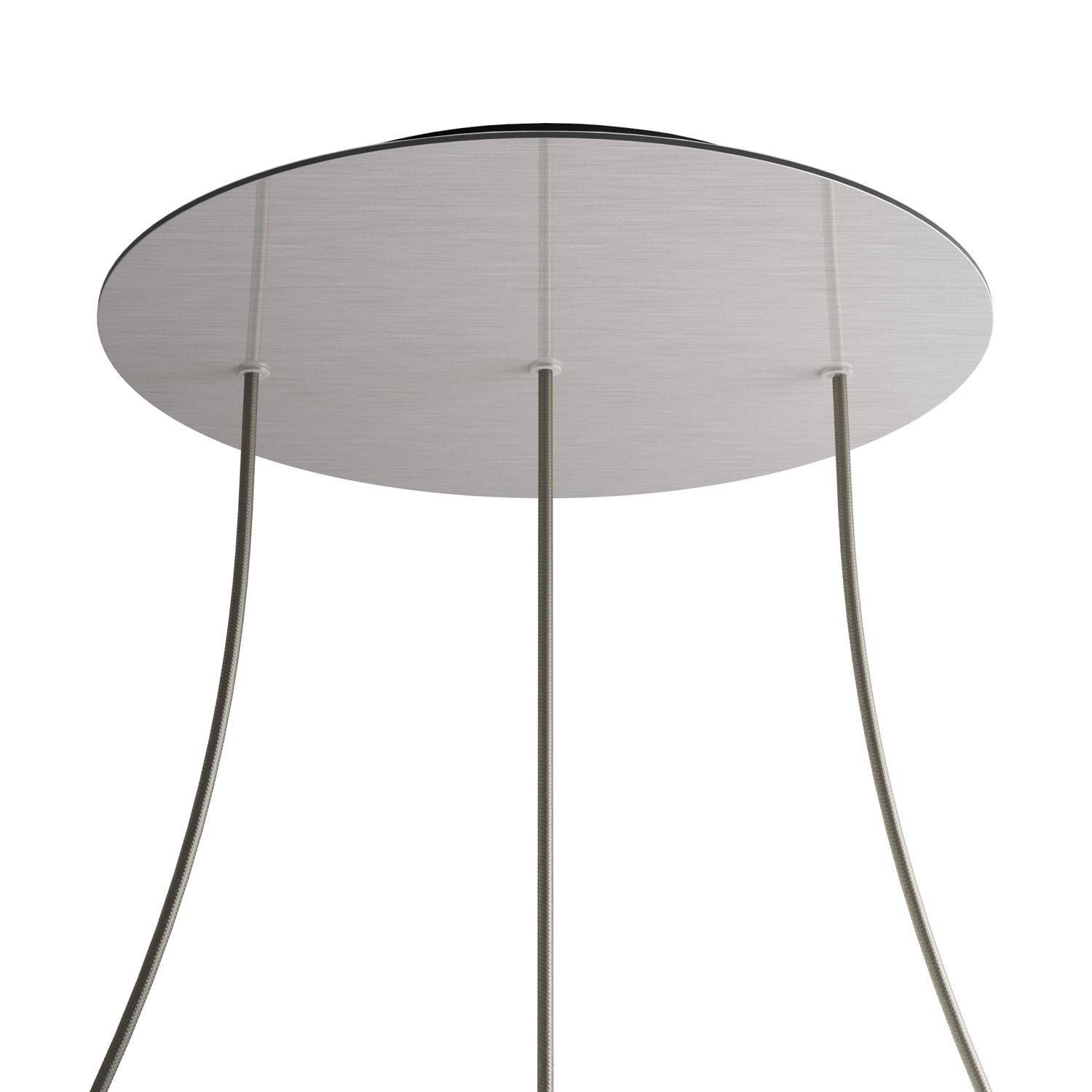 Kruhový stropní baldachýn Rose-One System - průměr 400 mm, kovový materiál