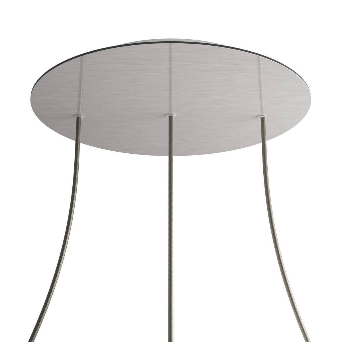 Kruhový stropní baldachýn Rose-One System - průměr 400 mm, kovový materiál