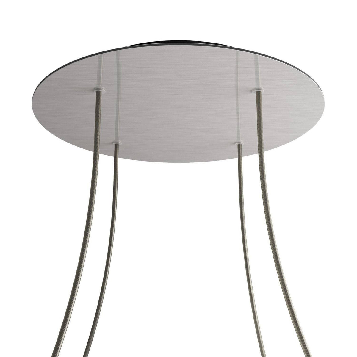 Kruhový stropní baldachýn Rose-One System - průměr 400 mm, kovový materiál
