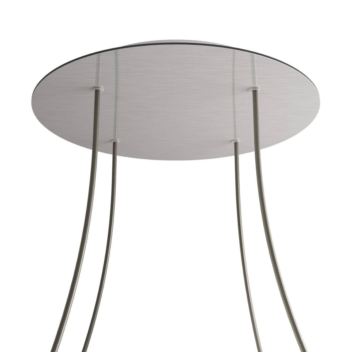 Kruhový stropní baldachýn Rose-One System - průměr 400 mm, kovový materiál