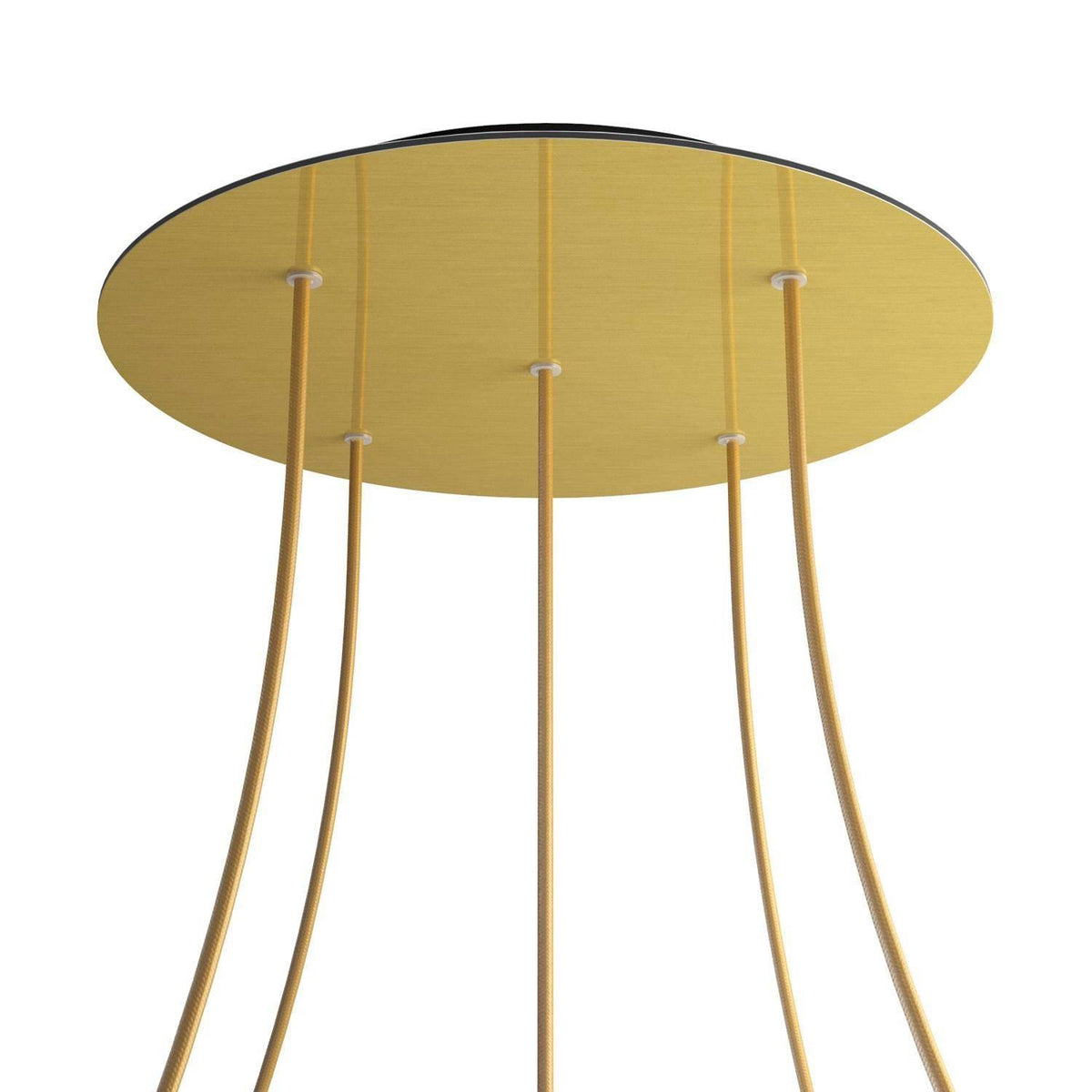 Kruhový stropní baldachýn Rose-One System - průměr 400 mm, kovový materiál