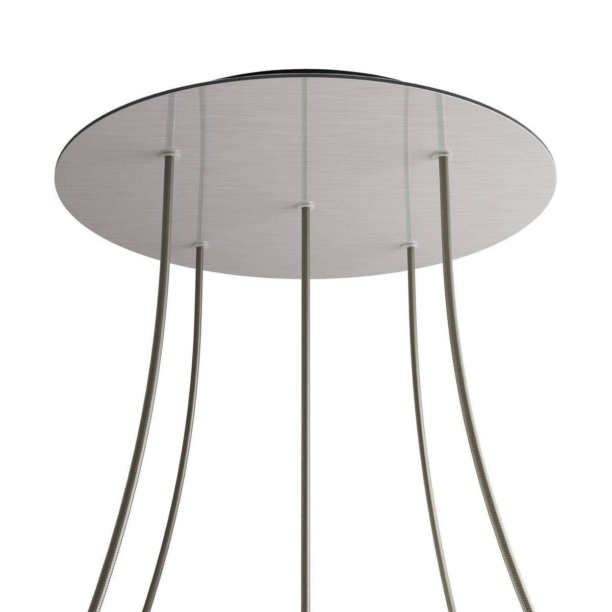 Kruhový stropní baldachýn Rose-One System - průměr 400 mm, kovový materiál