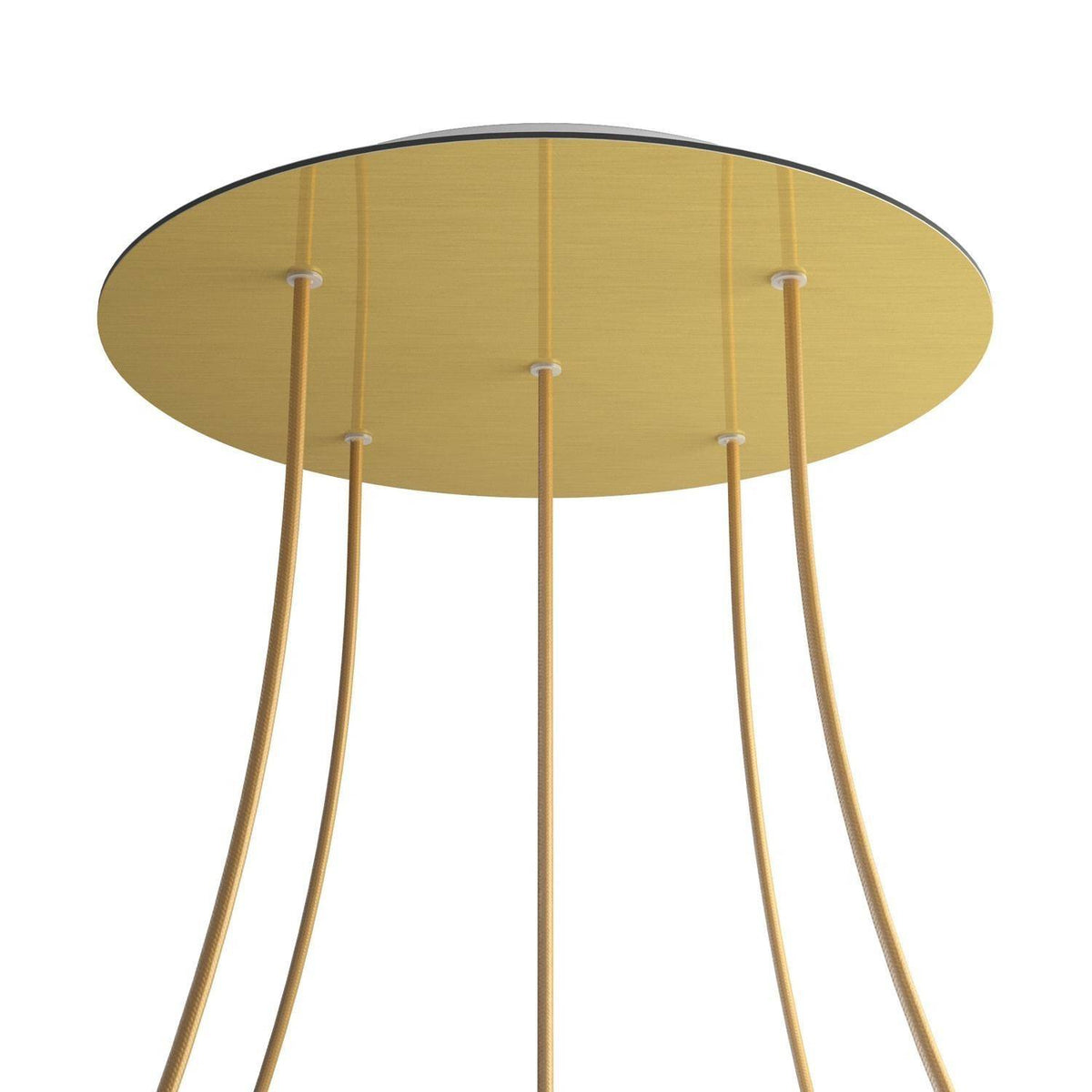 Kruhový stropní baldachýn Rose-One System - průměr 400 mm, kovový materiál
