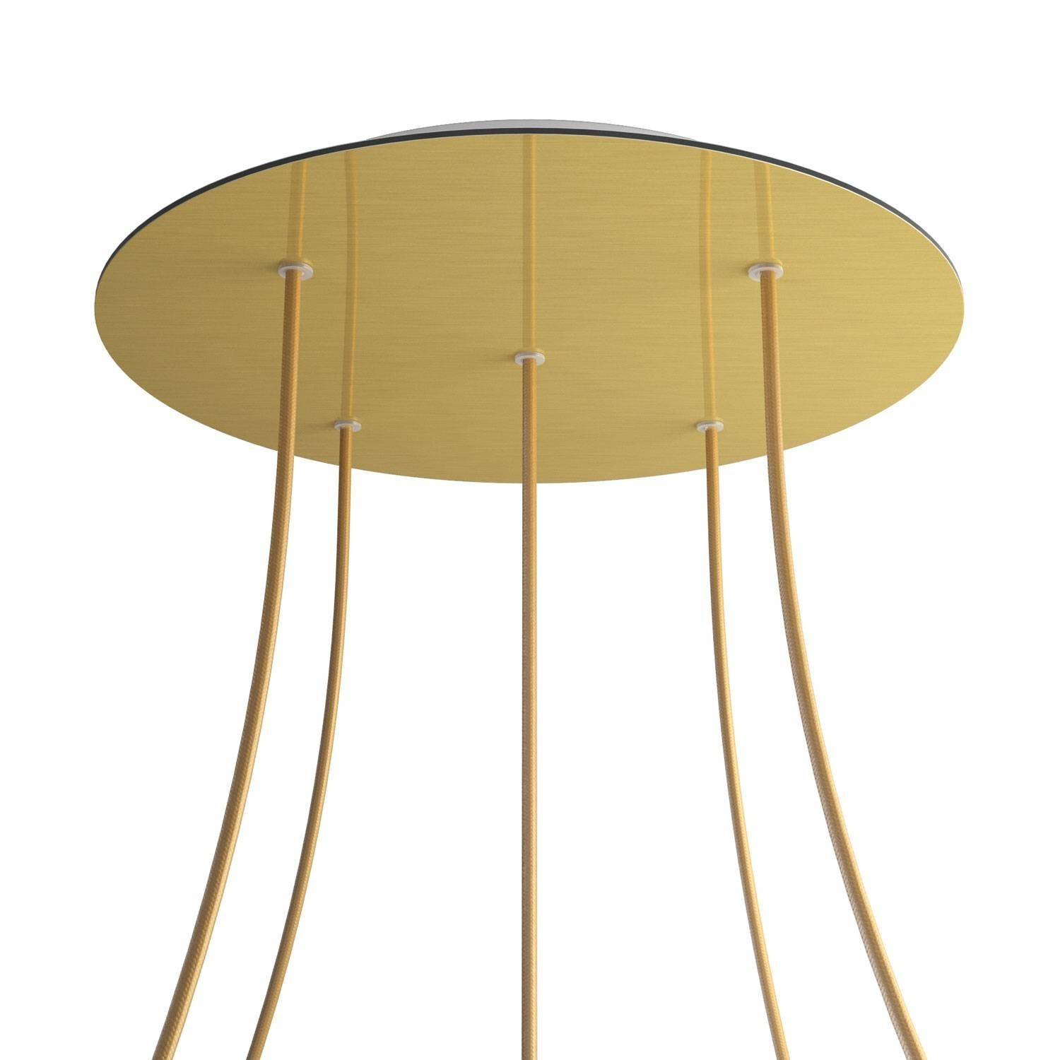 Kruhový stropní baldachýn Rose-One System - průměr 400 mm, kovový materiál