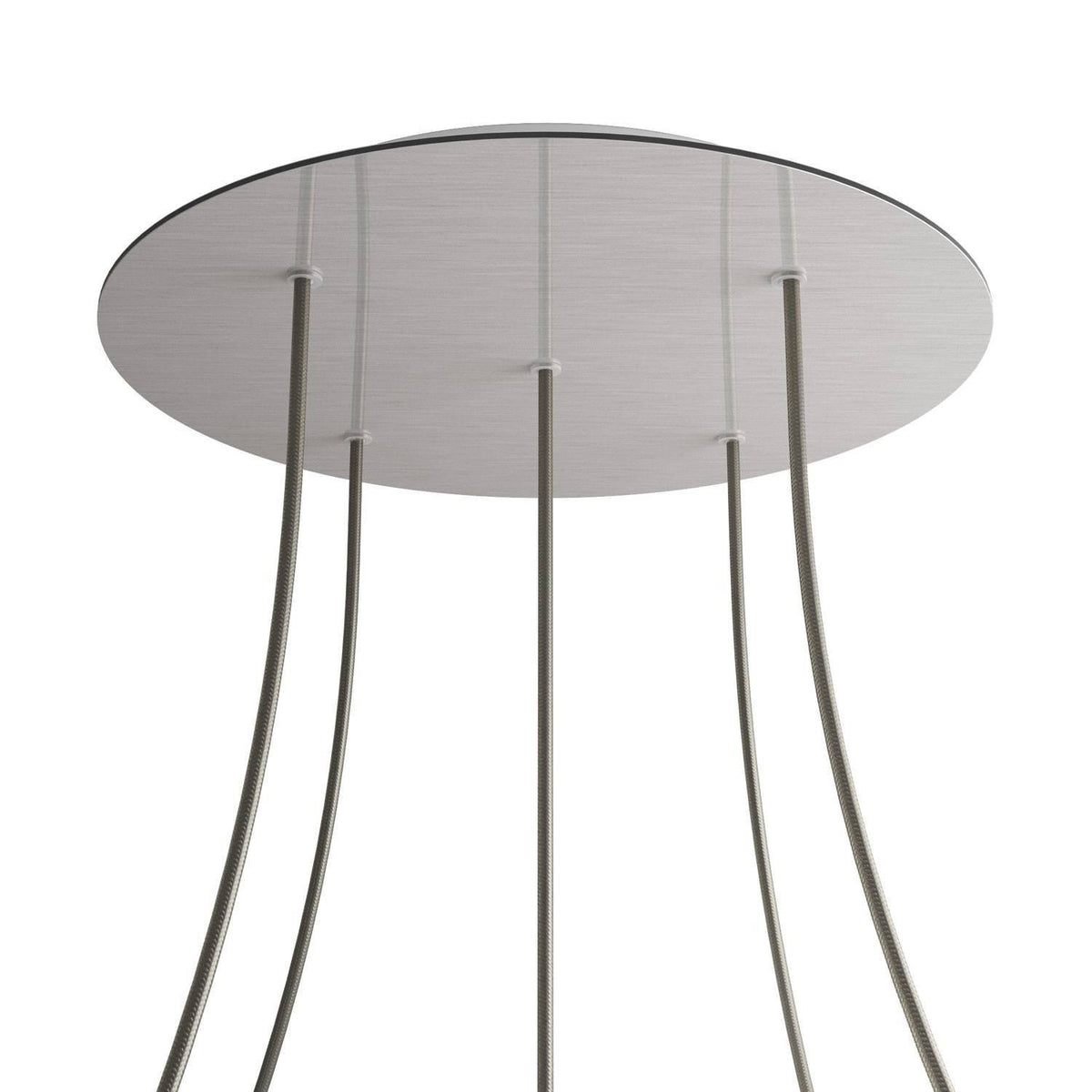 Kruhový stropní baldachýn Rose-One System - průměr 400 mm, kovový materiál