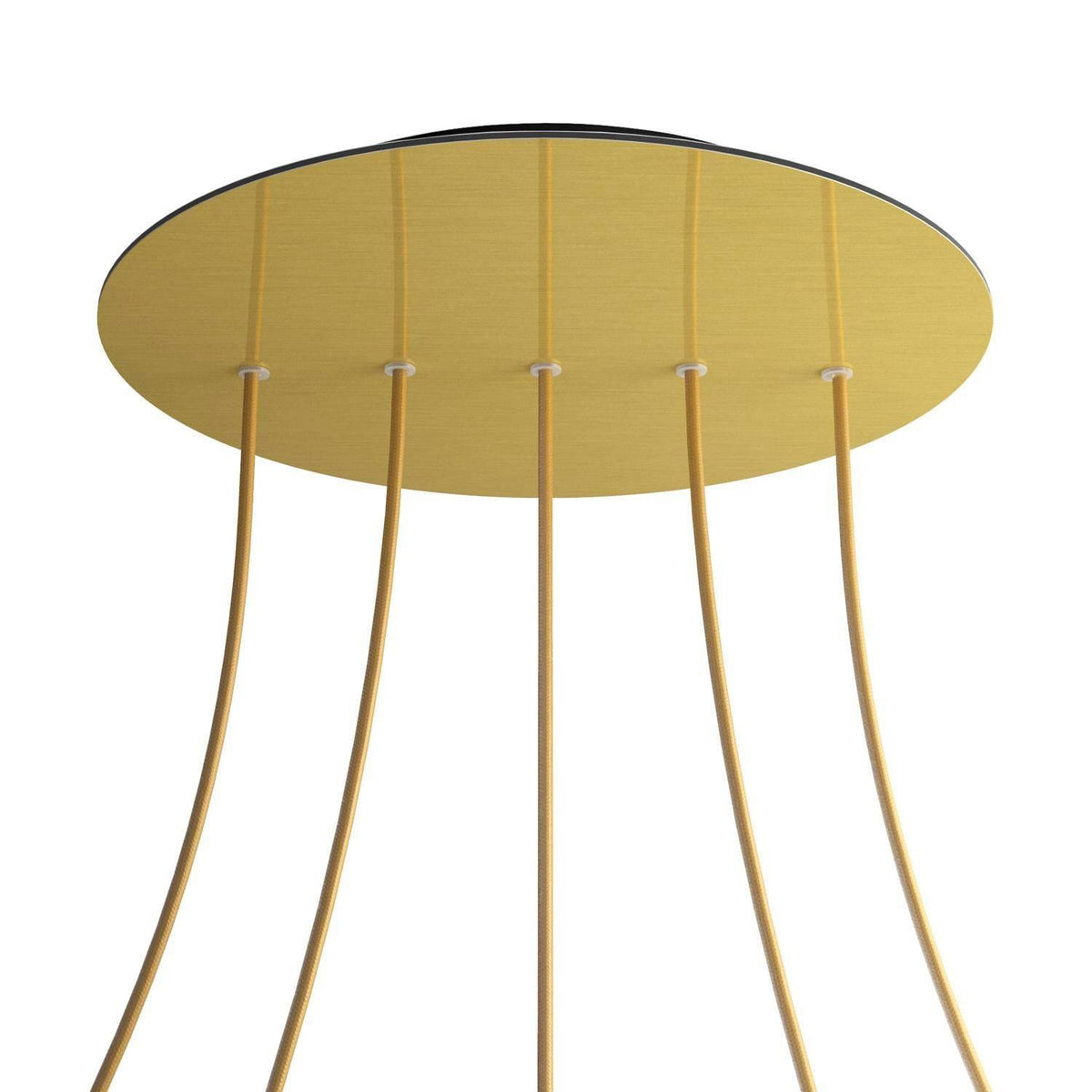 Kruhový stropní baldachýn Rose-One System - průměr 400 mm, kovový materiál