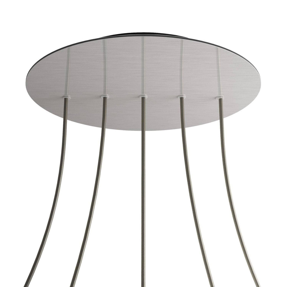 Kruhový stropní baldachýn Rose-One System - průměr 400 mm, kovový materiál