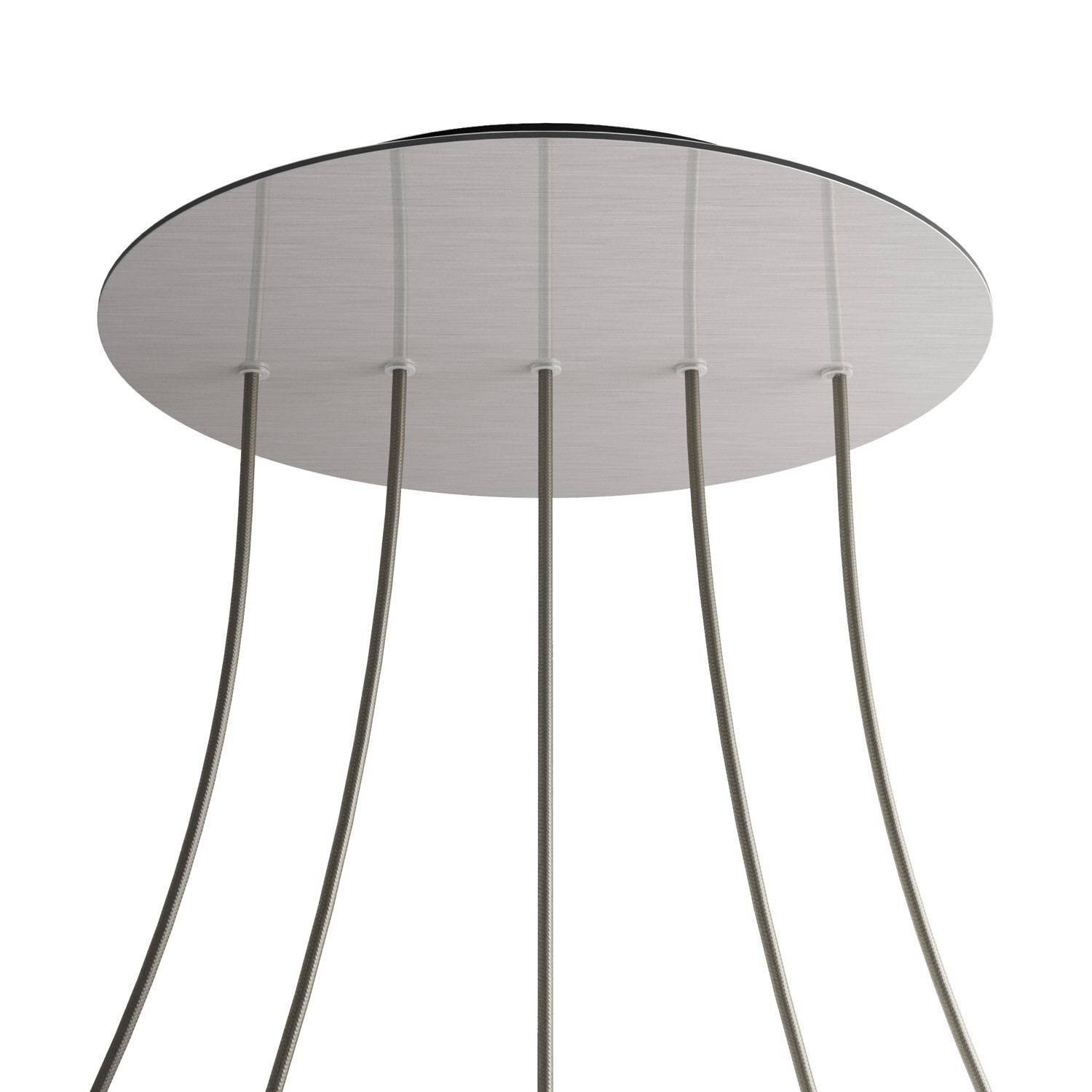 Kruhový stropní baldachýn Rose-One System - průměr 400 mm, kovový materiál