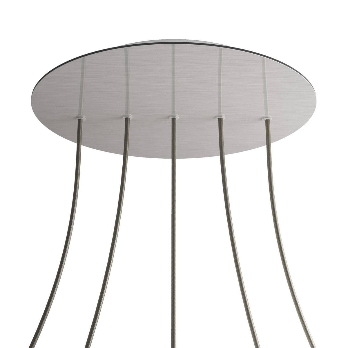 Kruhový stropní baldachýn Rose-One System - průměr 400 mm, kovový materiál