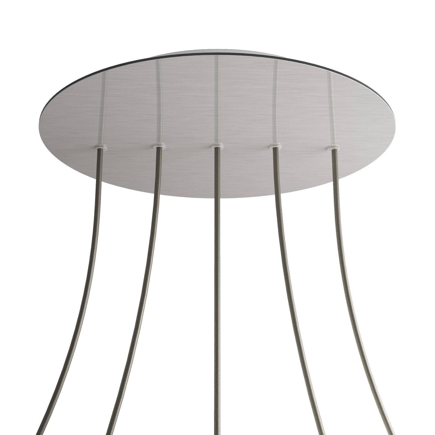 Kruhový stropní baldachýn Rose-One System - průměr 400 mm, kovový materiál