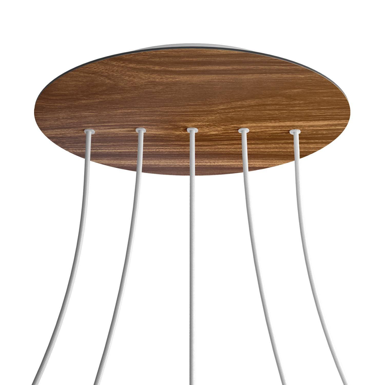 Kruhový stropní baldachýn Rose-One System - průměr 400 mm, kovový materiál
