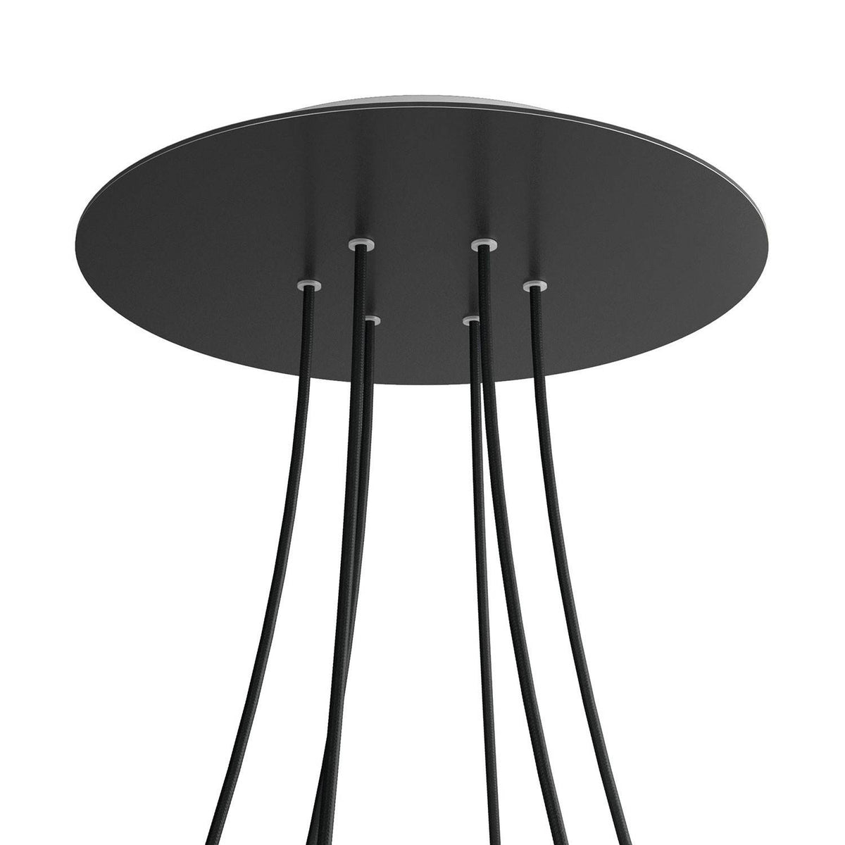 Kruhový stropní baldachýn Rose-One System - průměr 400 mm, kovový materiál