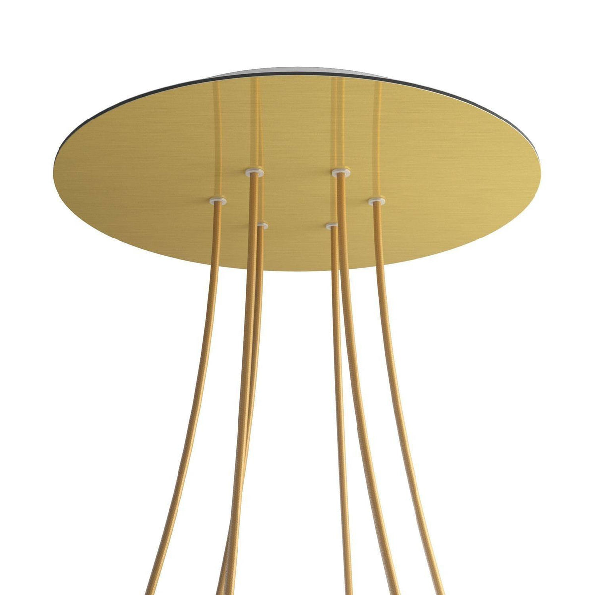 Kruhový stropní baldachýn Rose-One System - průměr 400 mm, kovový materiál