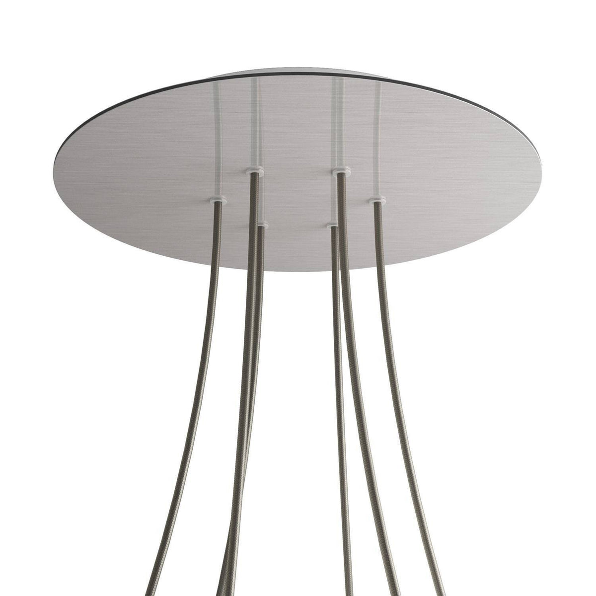 Kruhový stropní baldachýn Rose-One System - průměr 400 mm, kovový materiál