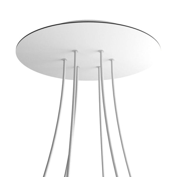 Kruhový stropní baldachýn Rose-One System - průměr 400 mm, kovový materiál