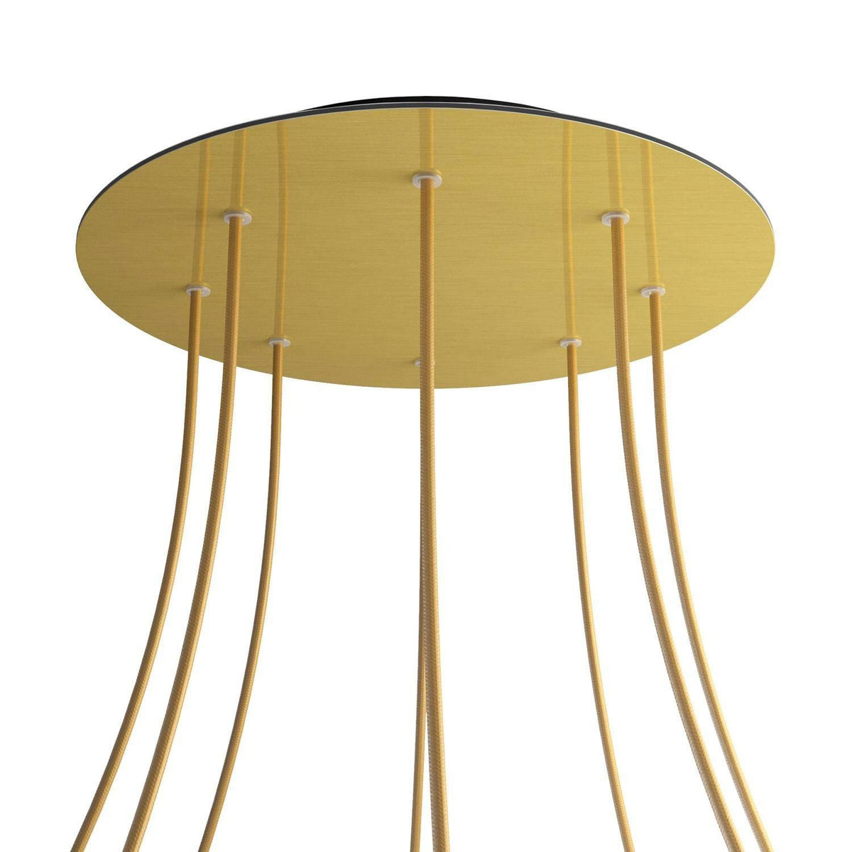 Kruhový stropní baldachýn Rose-One System - průměr 400 mm, kovový materiál