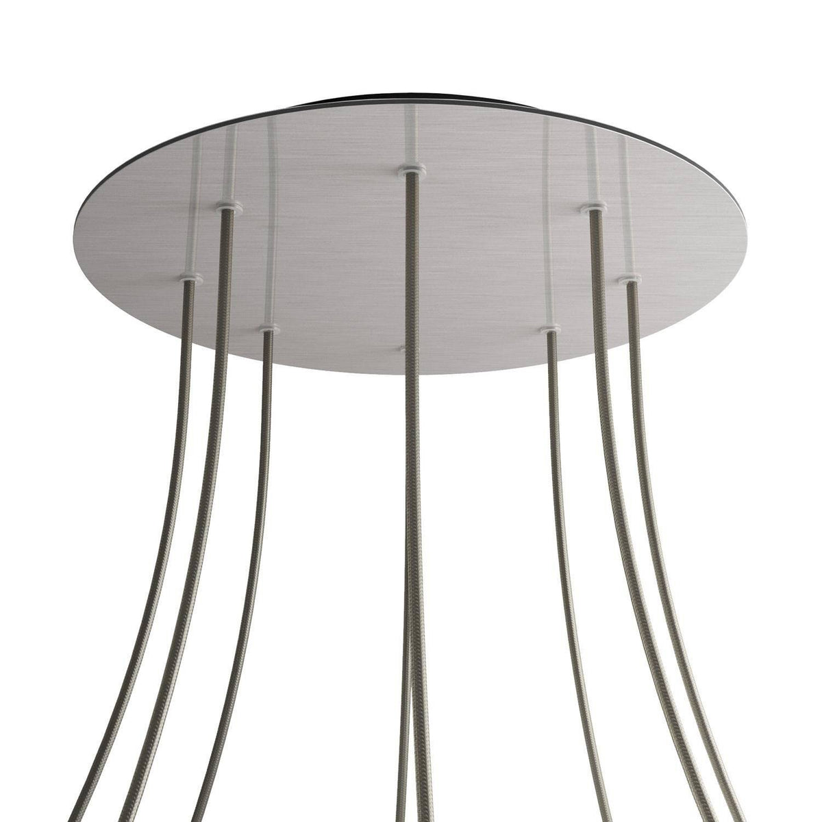 Kruhový stropní baldachýn Rose-One System - průměr 400 mm, kovový materiál