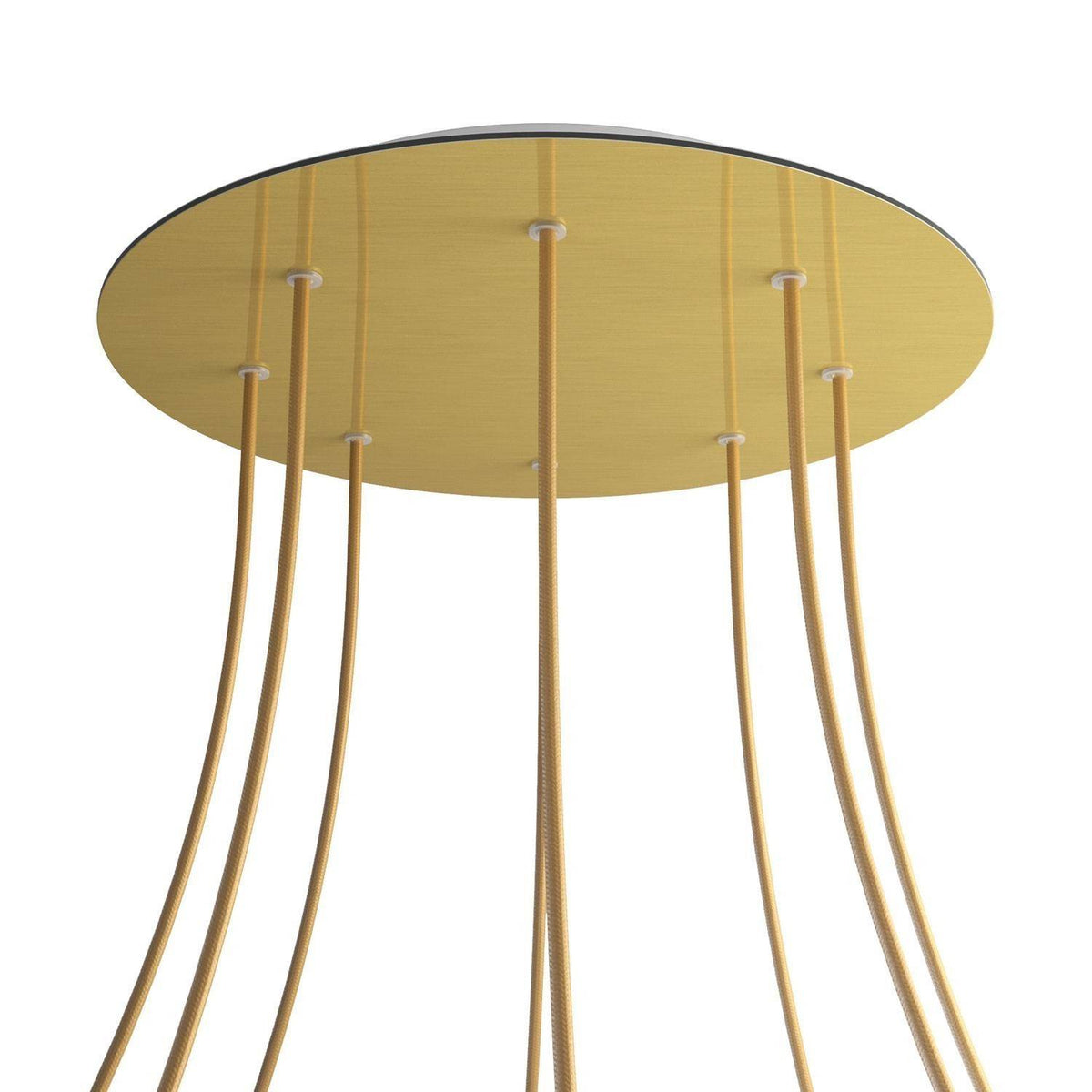 Kruhový stropní baldachýn Rose-One System - průměr 400 mm, kovový materiál