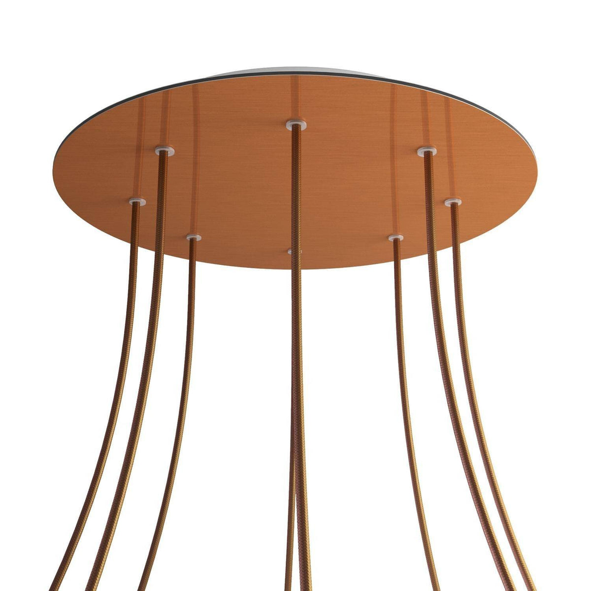 Kruhový stropní baldachýn Rose-One System - průměr 400 mm, kovový materiál