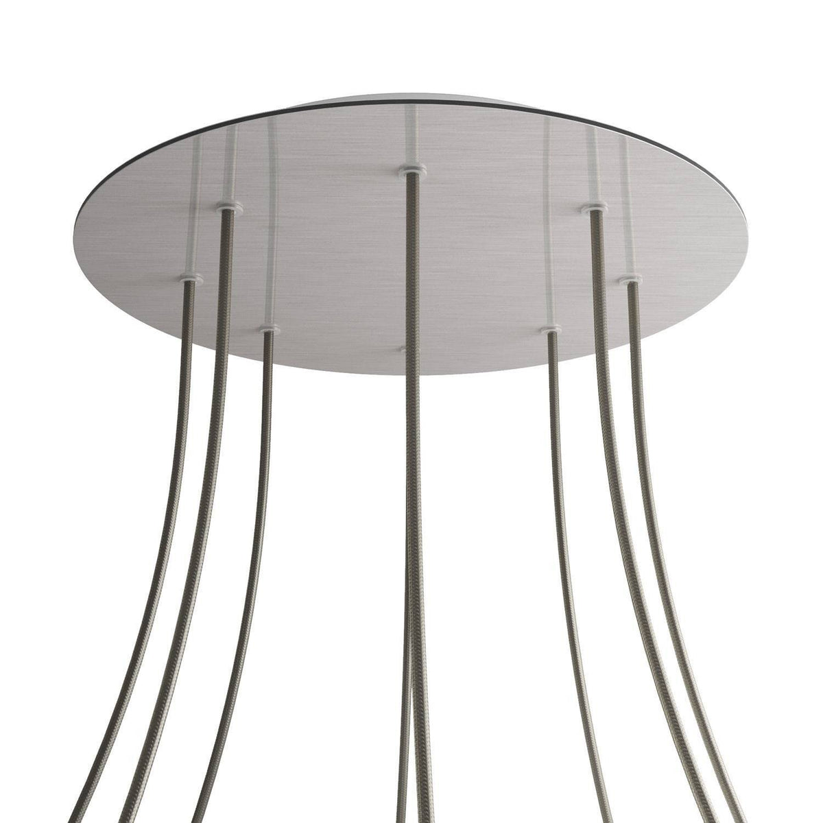 Kruhový stropní baldachýn Rose-One System - průměr 400 mm, kovový materiál