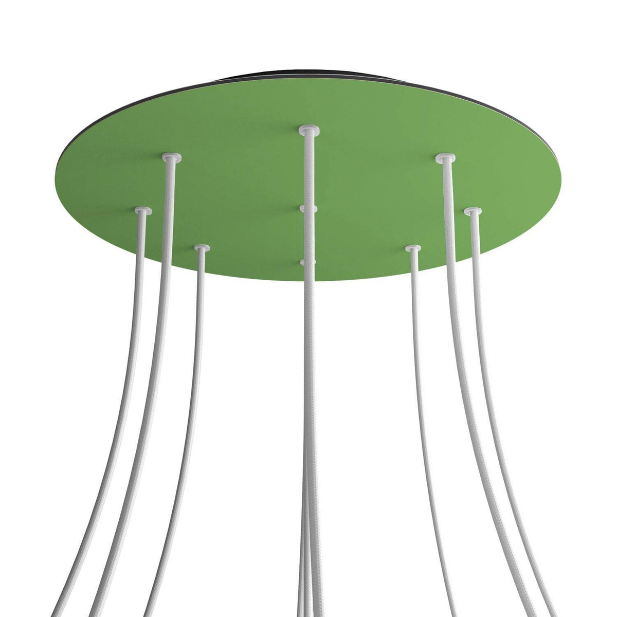 Kruhový stropní baldachýn Rose-One System - průměr 400 mm, kovový materiál