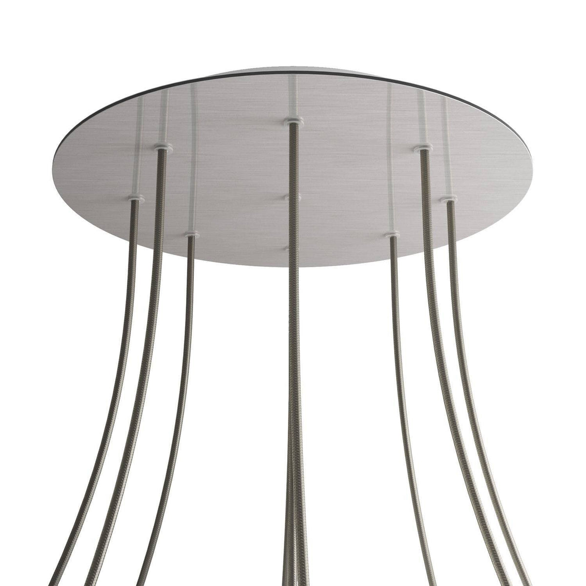 Kruhový stropní baldachýn Rose-One System - průměr 400 mm, kovový materiál