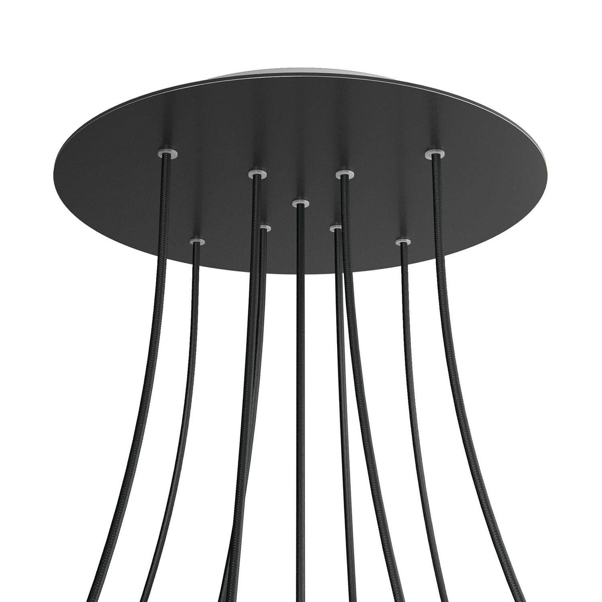 Kruhový stropní baldachýn Rose-One System - průměr 400 mm, kovový materiál