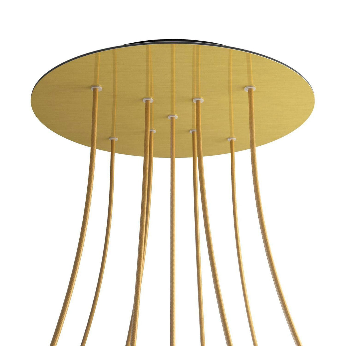 Kruhový stropní baldachýn Rose-One System - průměr 400 mm, kovový materiál