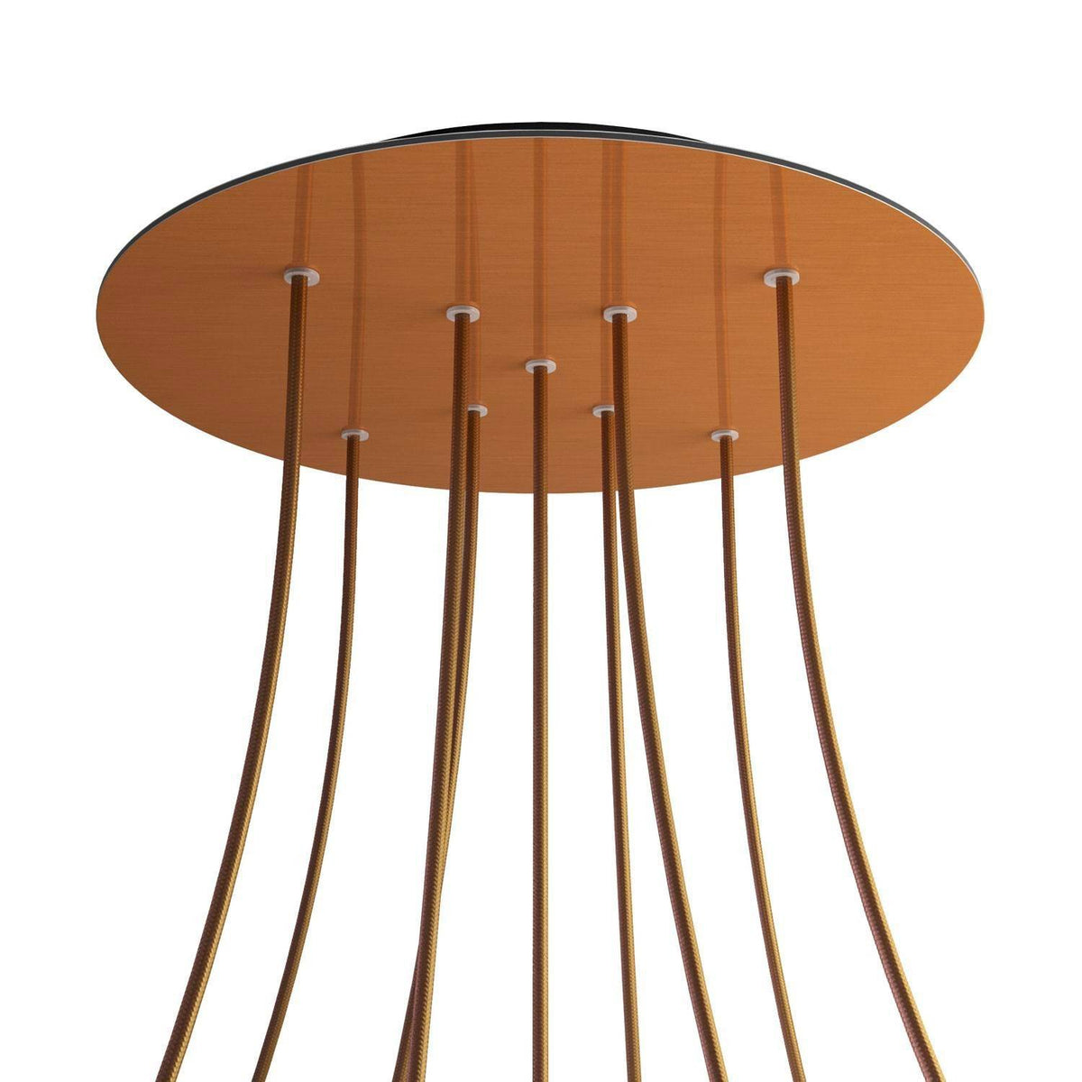 Kruhový stropní baldachýn Rose-One System - průměr 400 mm, kovový materiál
