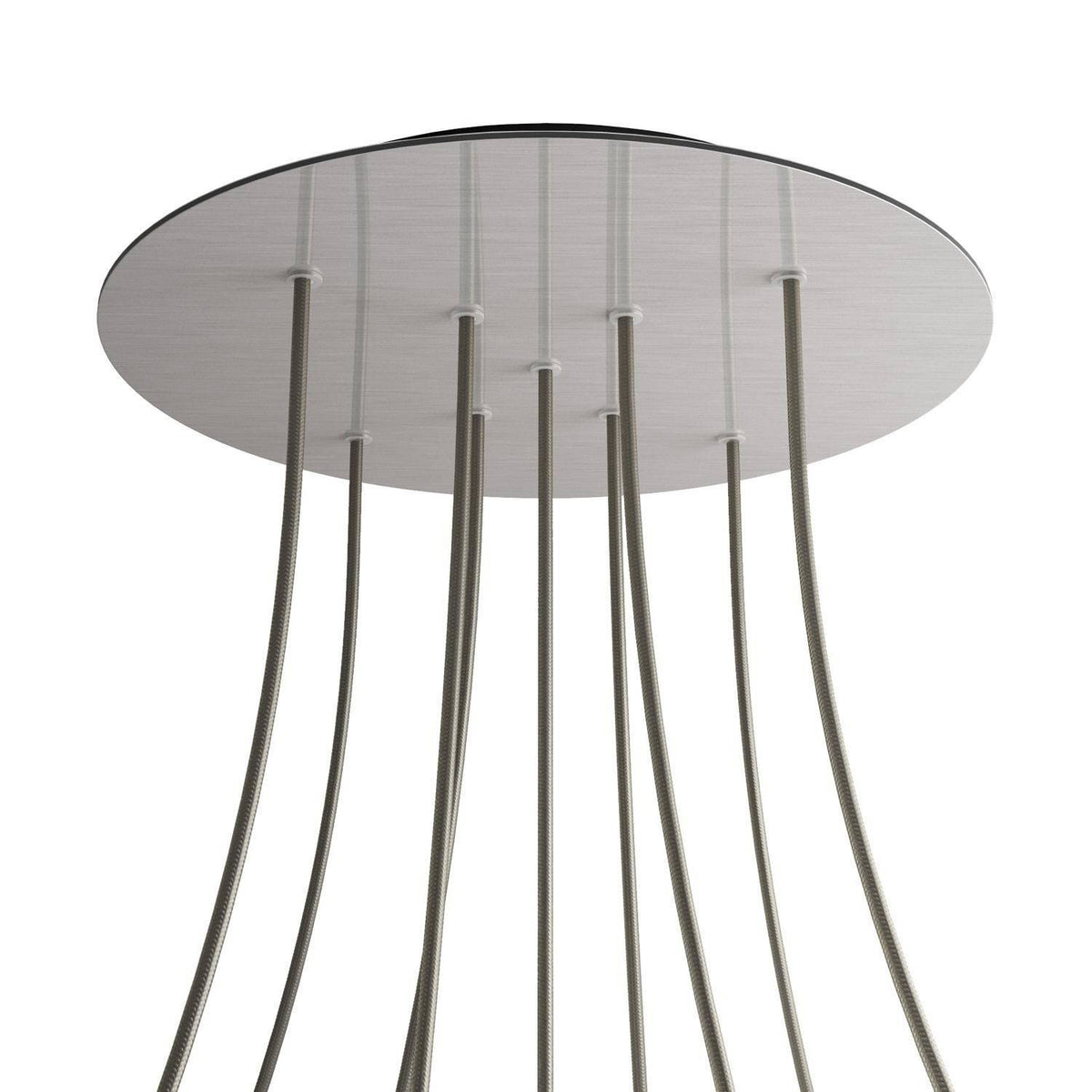 Kruhový stropní baldachýn Rose-One System - průměr 400 mm, kovový materiál