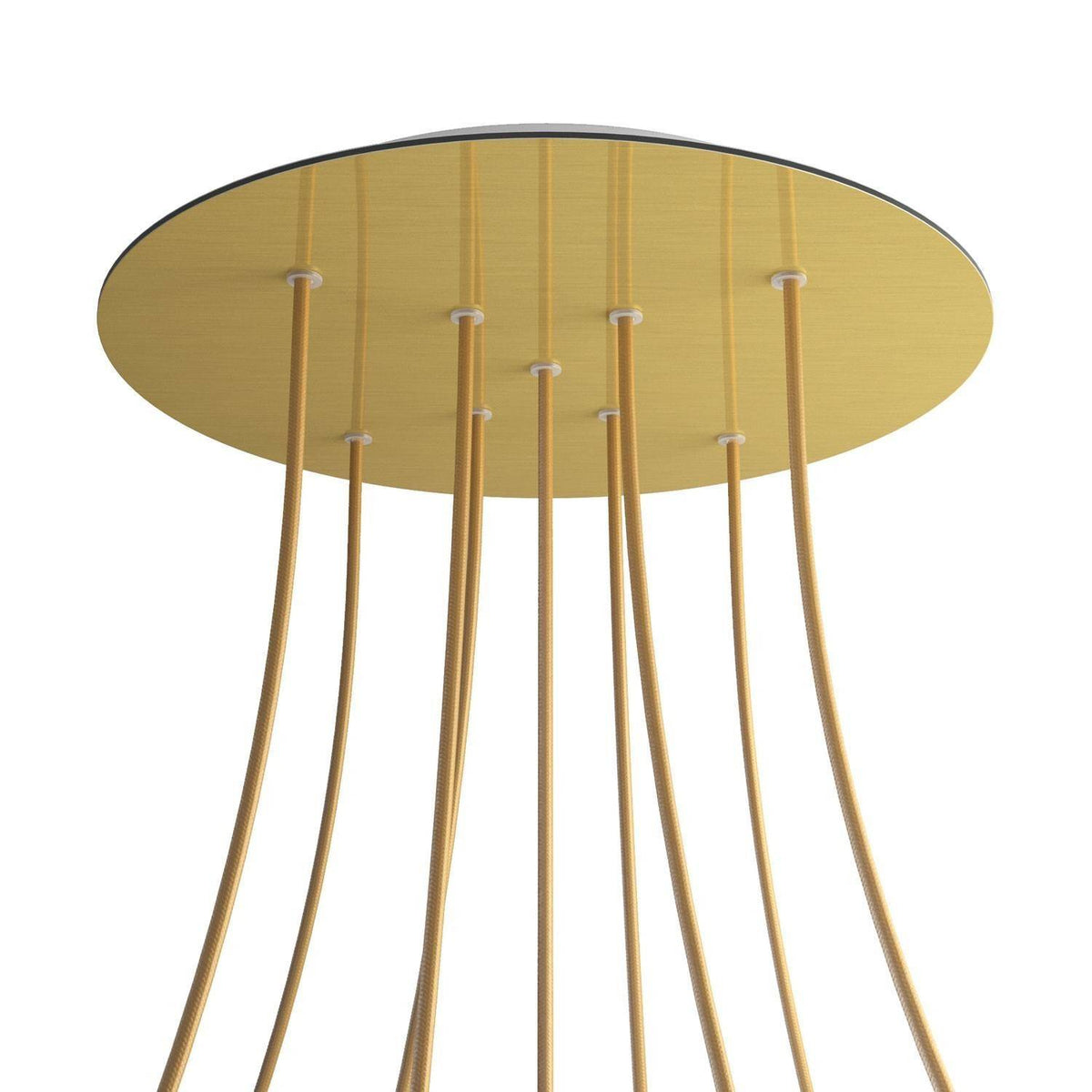 Kruhový stropní baldachýn Rose-One System - průměr 400 mm, kovový materiál
