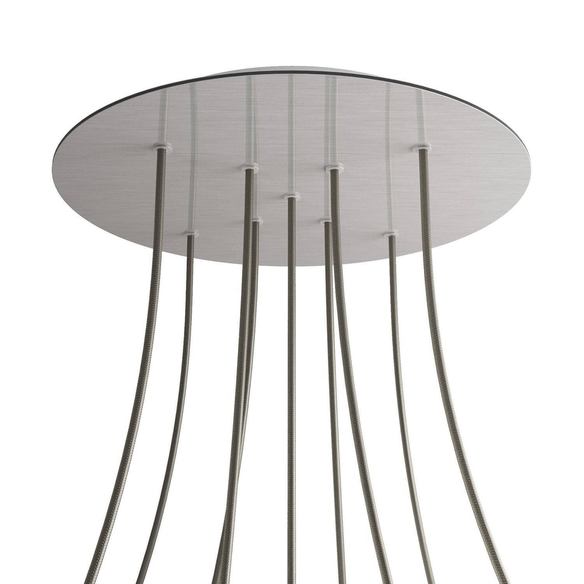 Kruhový stropní baldachýn Rose-One System - průměr 400 mm, kovový materiál