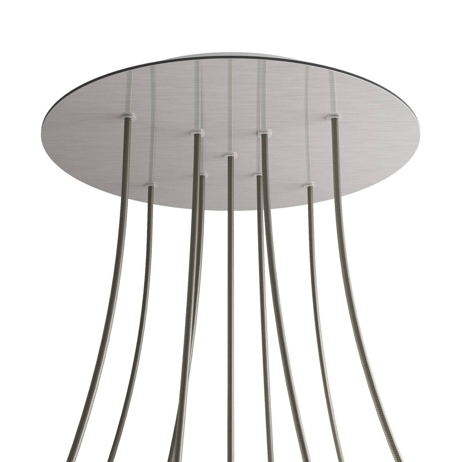 Kruhový stropní baldachýn Rose-One System - průměr 400 mm, kovový materiál