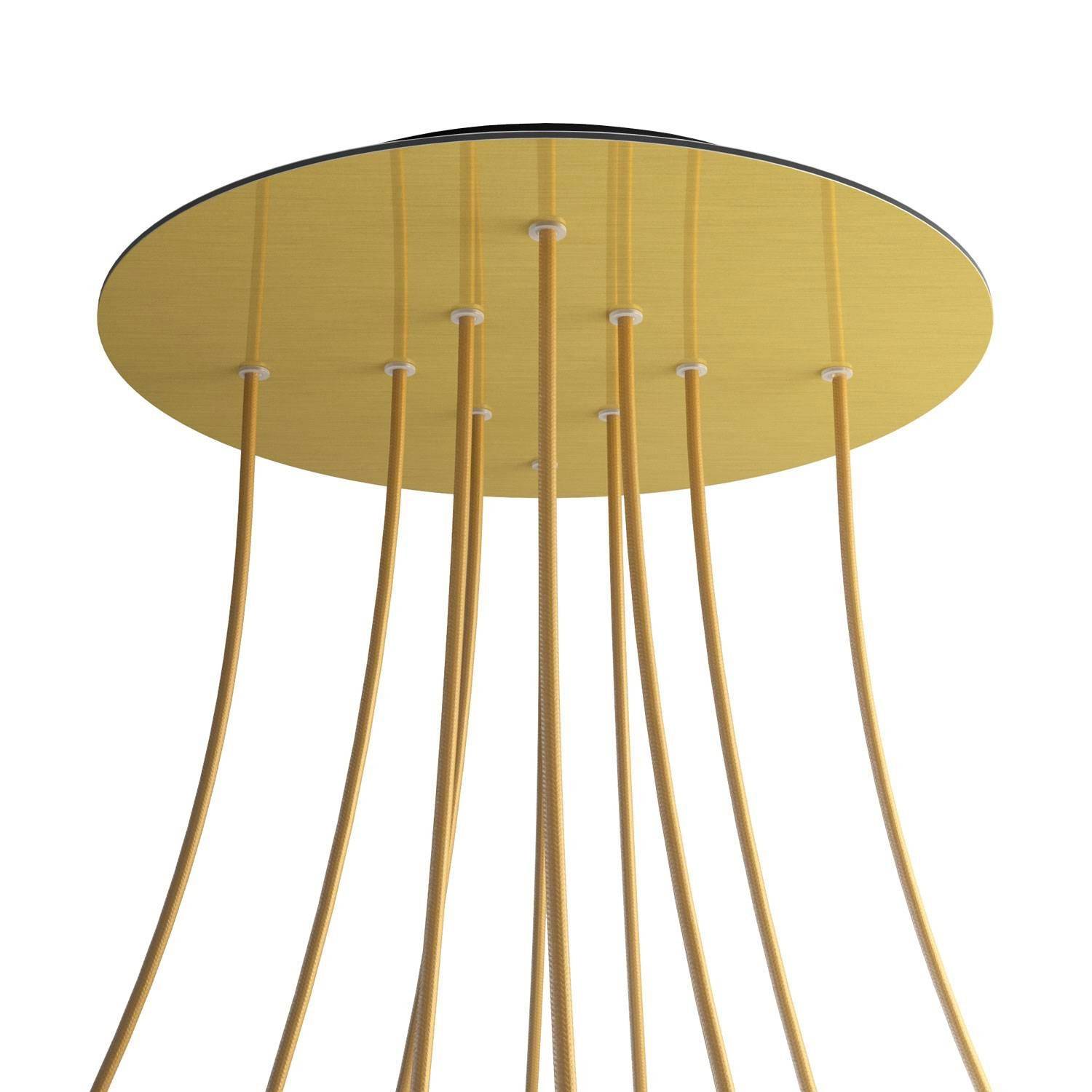 Kruhový stropní baldachýn Rose-One System - průměr 400 mm, kovový materiál