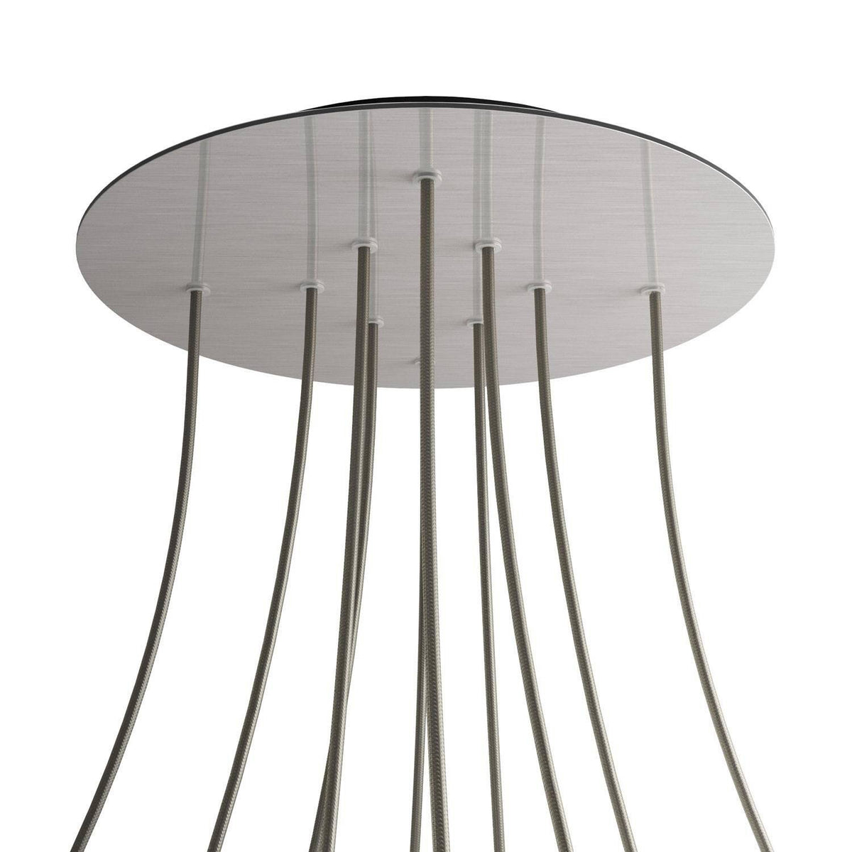 Kruhový stropní baldachýn Rose-One System - průměr 400 mm, kovový materiál