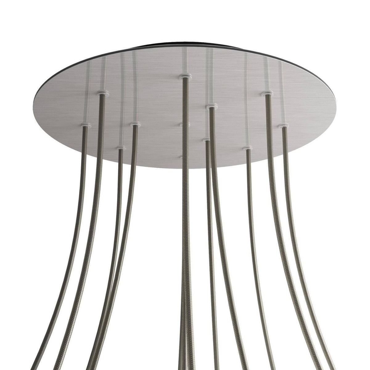 Kruhový stropní baldachýn Rose-One System - průměr 400 mm, kovový materiál