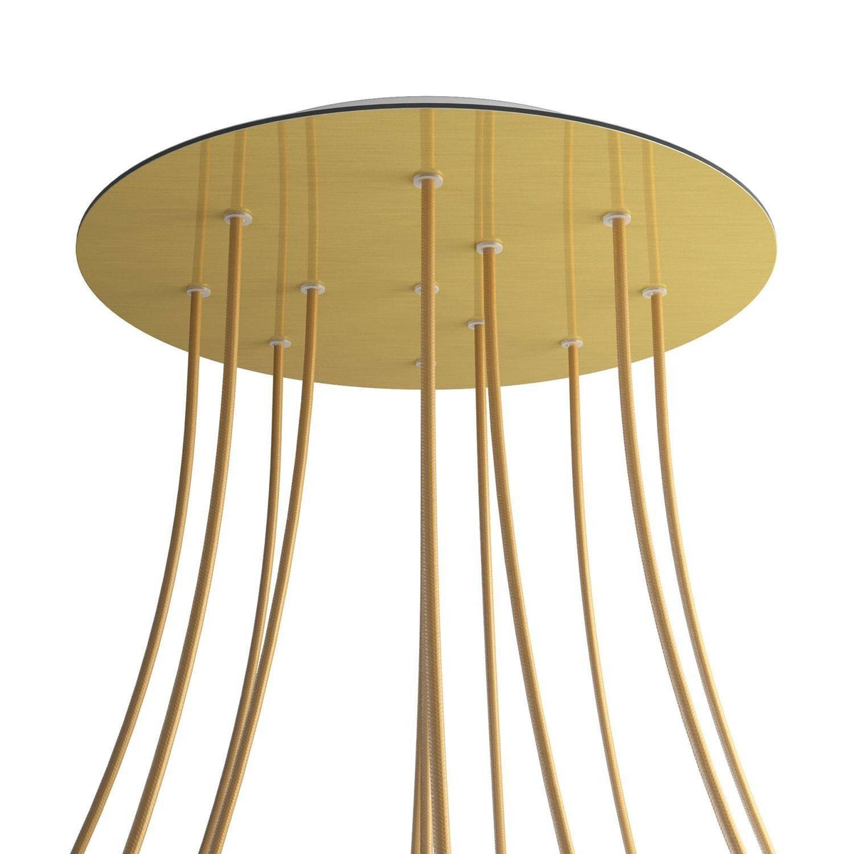 Kruhový stropní baldachýn Rose-One System - průměr 400 mm, kovový materiál