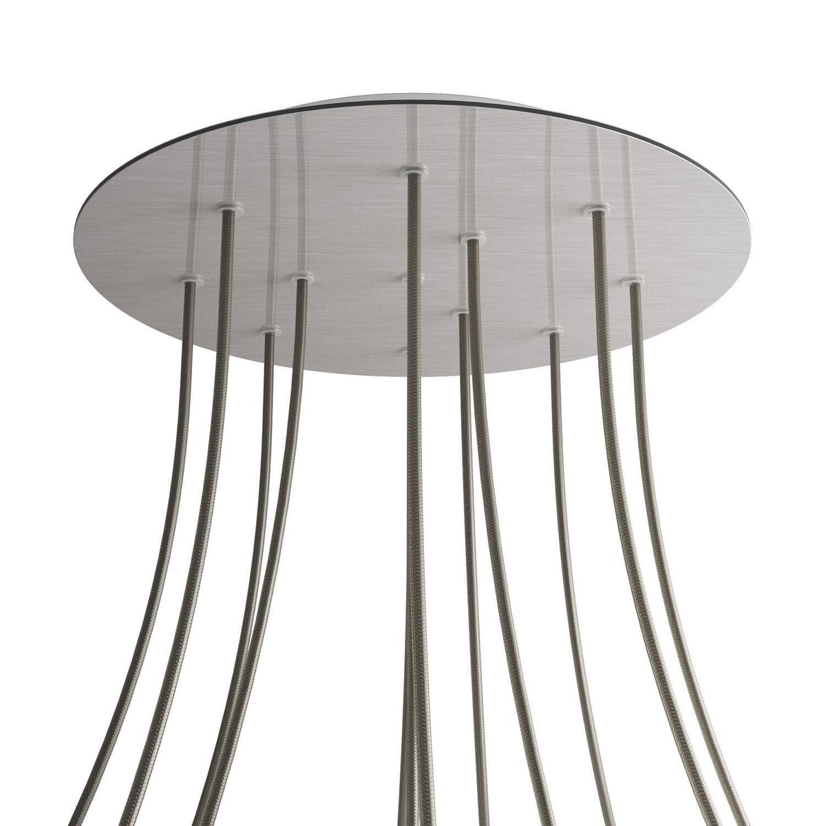 Kruhový stropní baldachýn Rose-One System - průměr 400 mm, kovový materiál