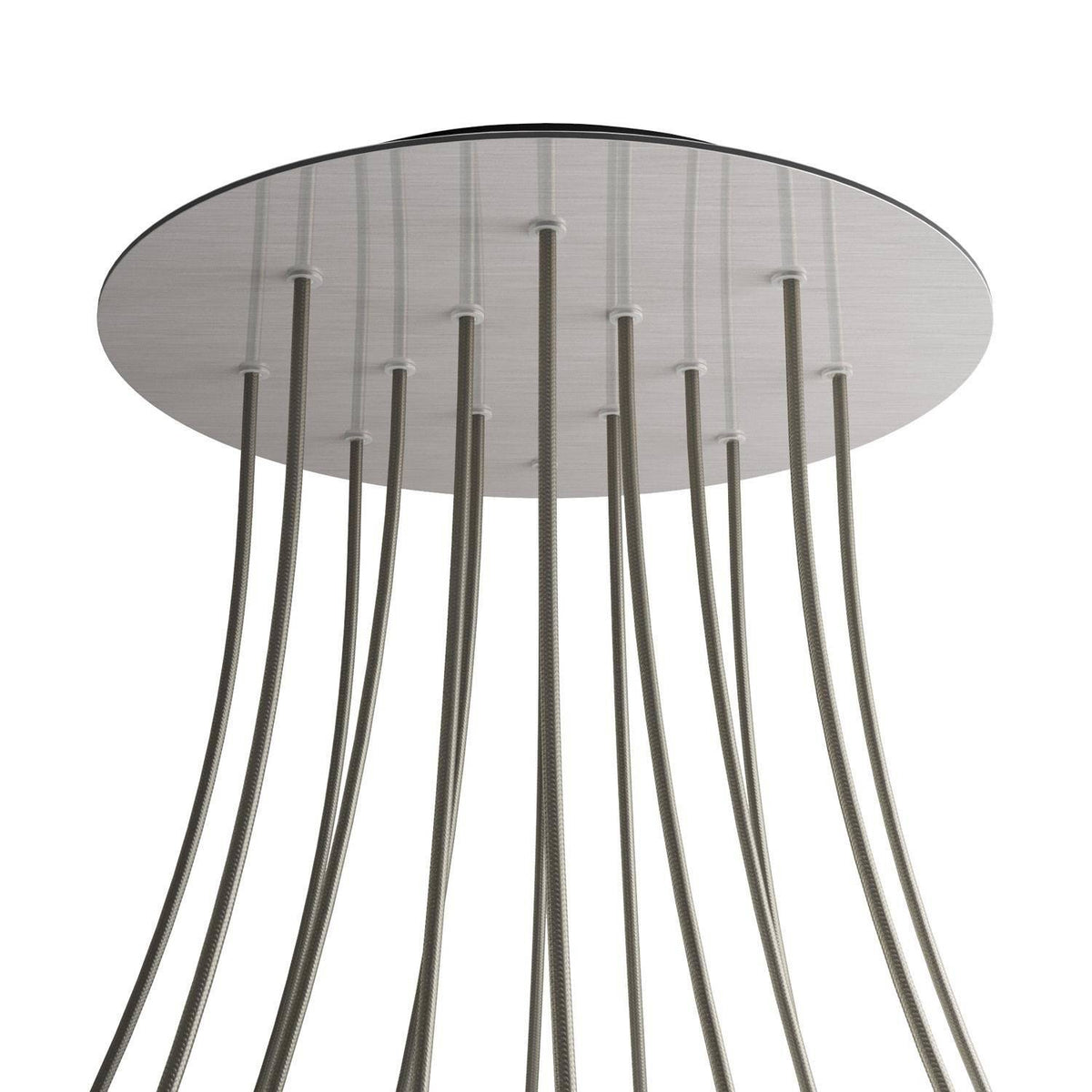 Kruhový stropní baldachýn Rose-One System - průměr 400 mm, kovový materiál