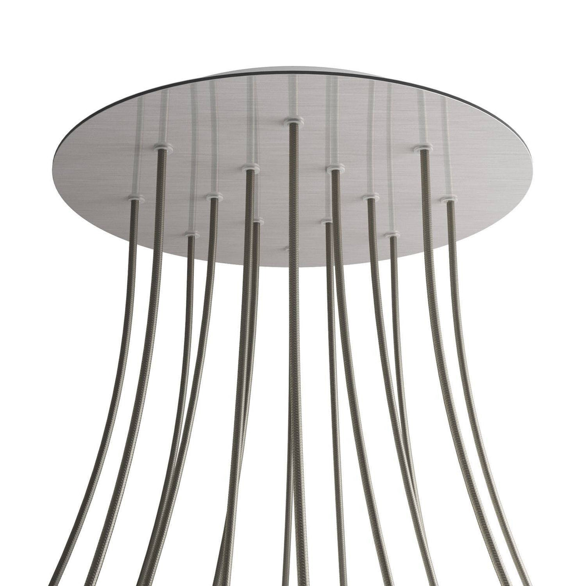 Kruhový stropní baldachýn Rose-One System - průměr 400 mm, kovový materiál