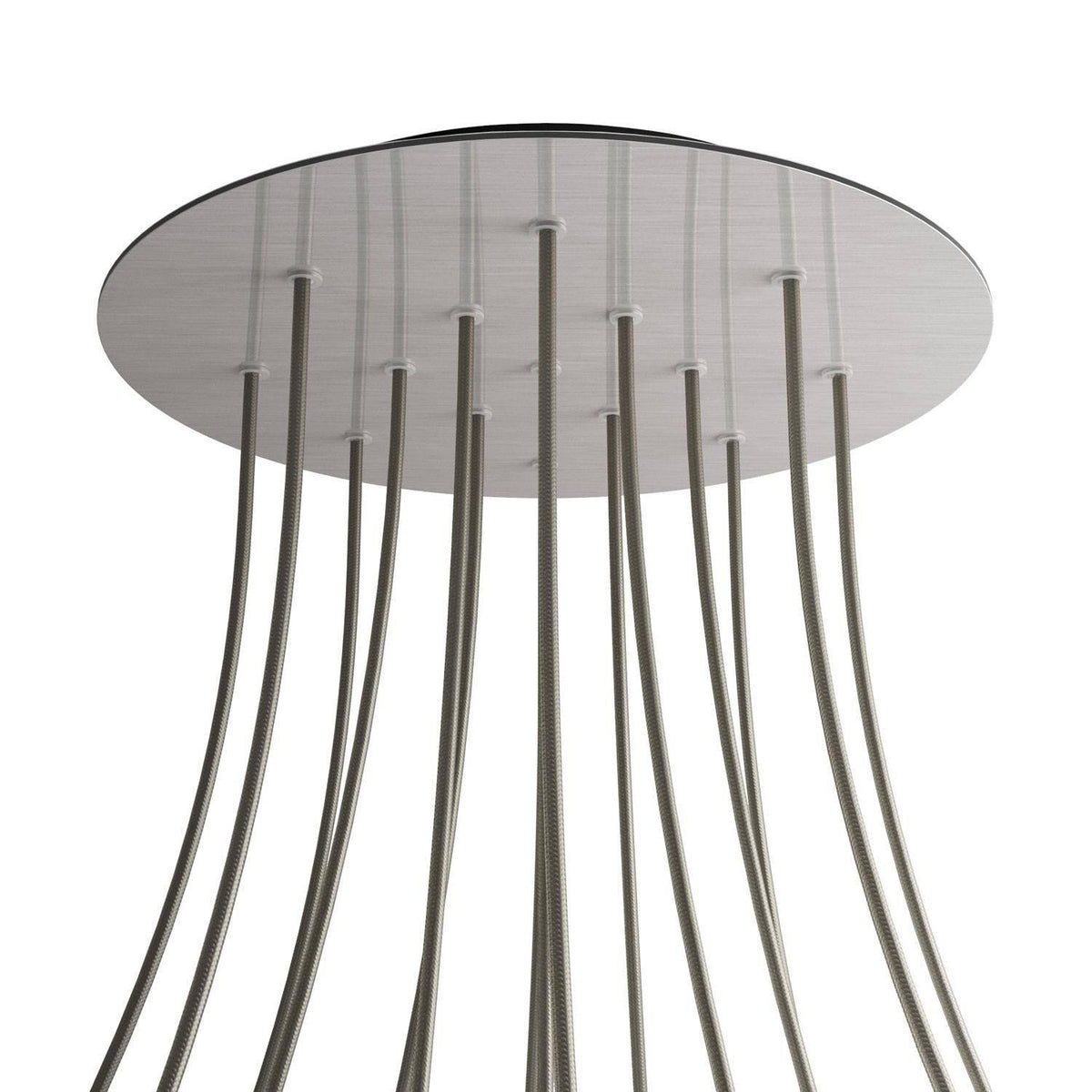 Kruhový stropní baldachýn Rose-One System - průměr 400 mm, kovový materiál