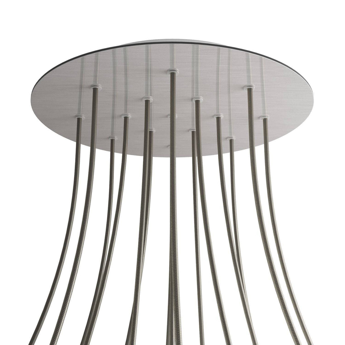 Kruhový stropní baldachýn Rose-One System - průměr 400 mm, kovový materiál