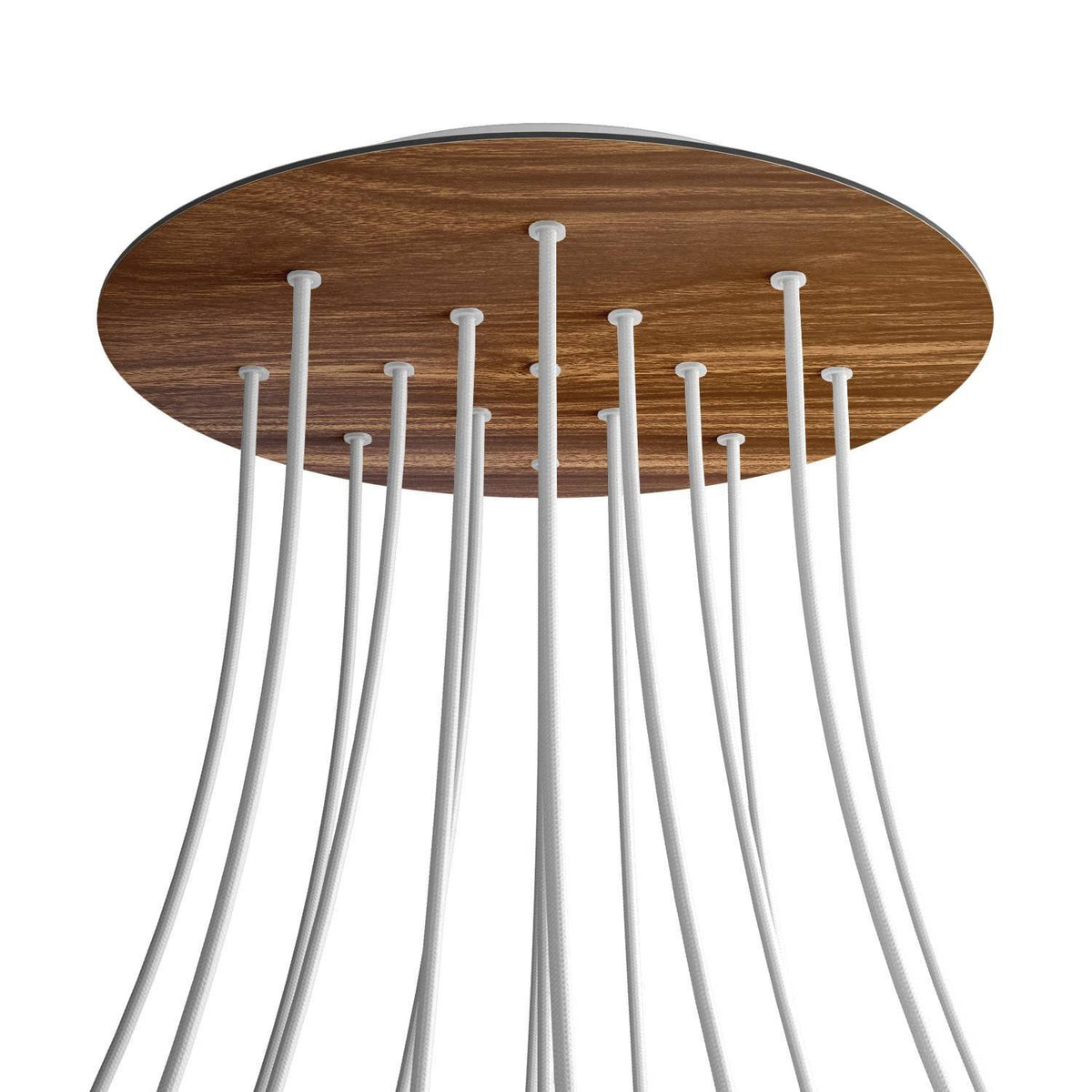 Kruhový stropní baldachýn Rose-One System - průměr 400 mm, kovový materiál