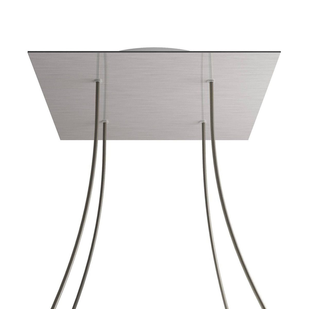 Kruhový stropní baldachýn Rose-One System - průměr 400 mm, kovový