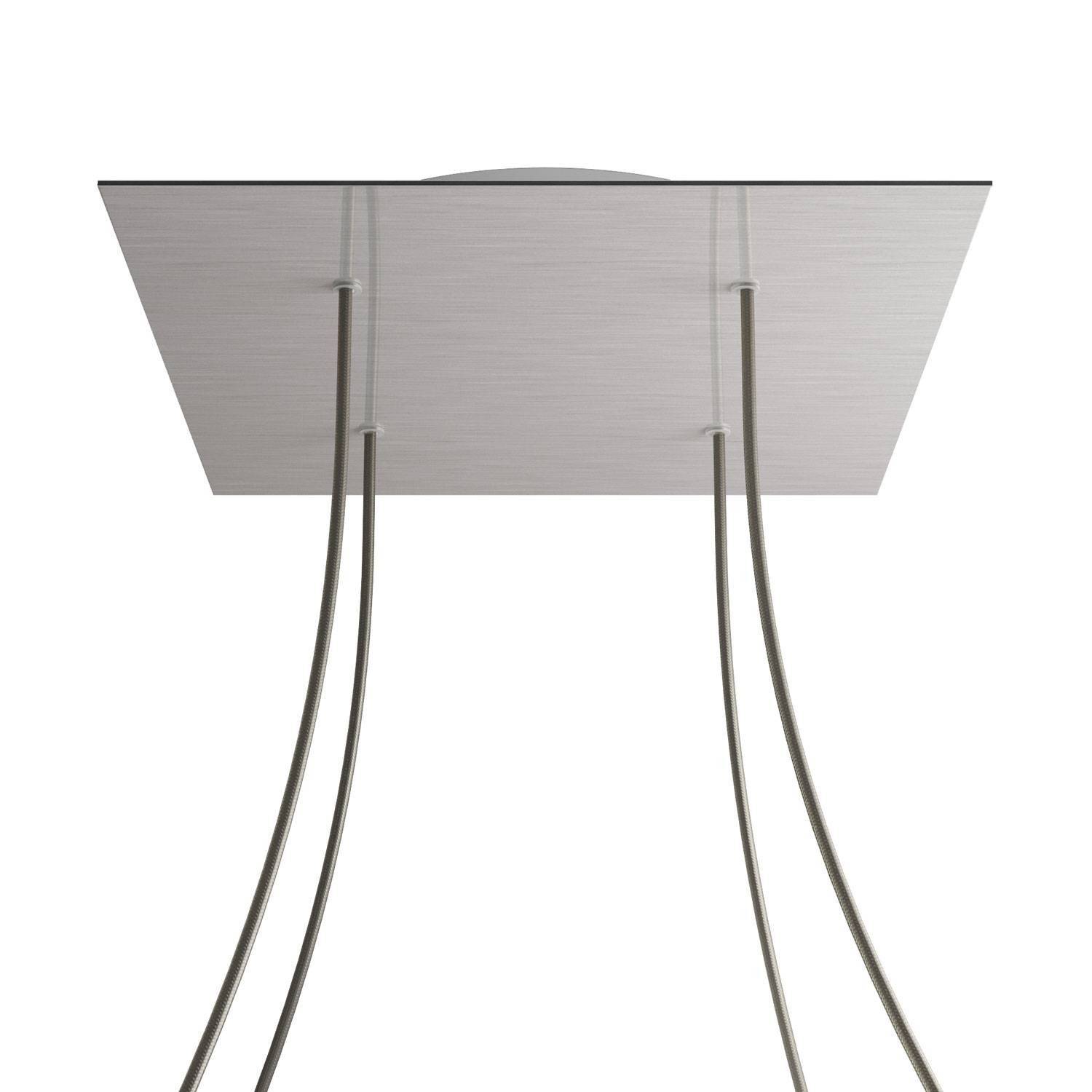 Kruhový stropní baldachýn Rose-One System - průměr 400 mm, kovový
