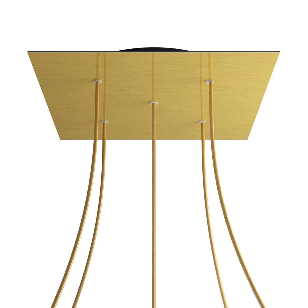Kruhový stropní baldachýn Rose-One System - průměr 400 mm, kovový materiál