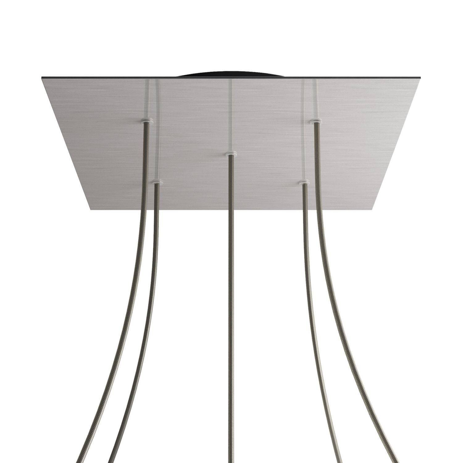 Kruhový stropní baldachýn Rose-One System - průměr 400 mm, kovový materiál