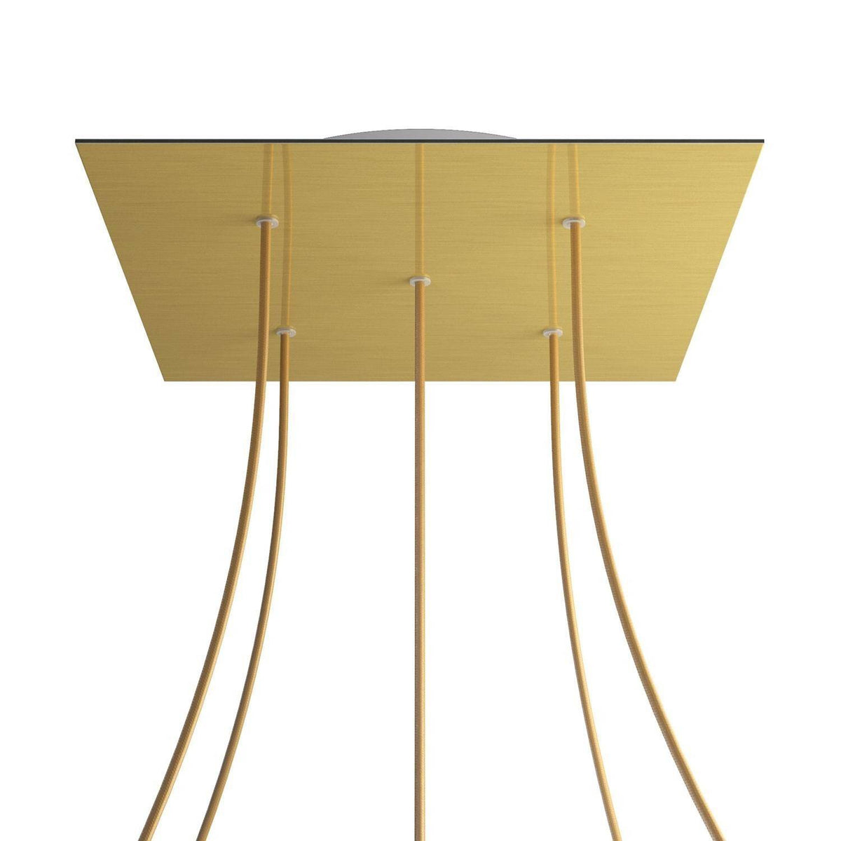 Kruhový stropní baldachýn Rose-One System - průměr 400 mm, kovový materiál